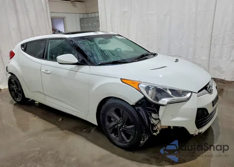 2012 Hyundai Veloster z USA, uszkodzony, nr VIN KMHTC6AD8CU024970